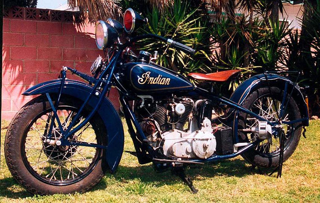 1932 Indian Police Chief Motorcycle