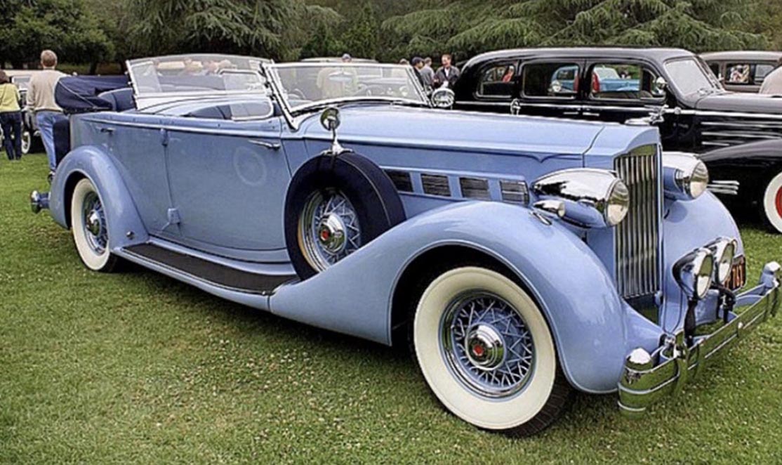 1935 Packard Dual Cowl Phaeton | Garvins Garage - Picture Cars for Rent ...